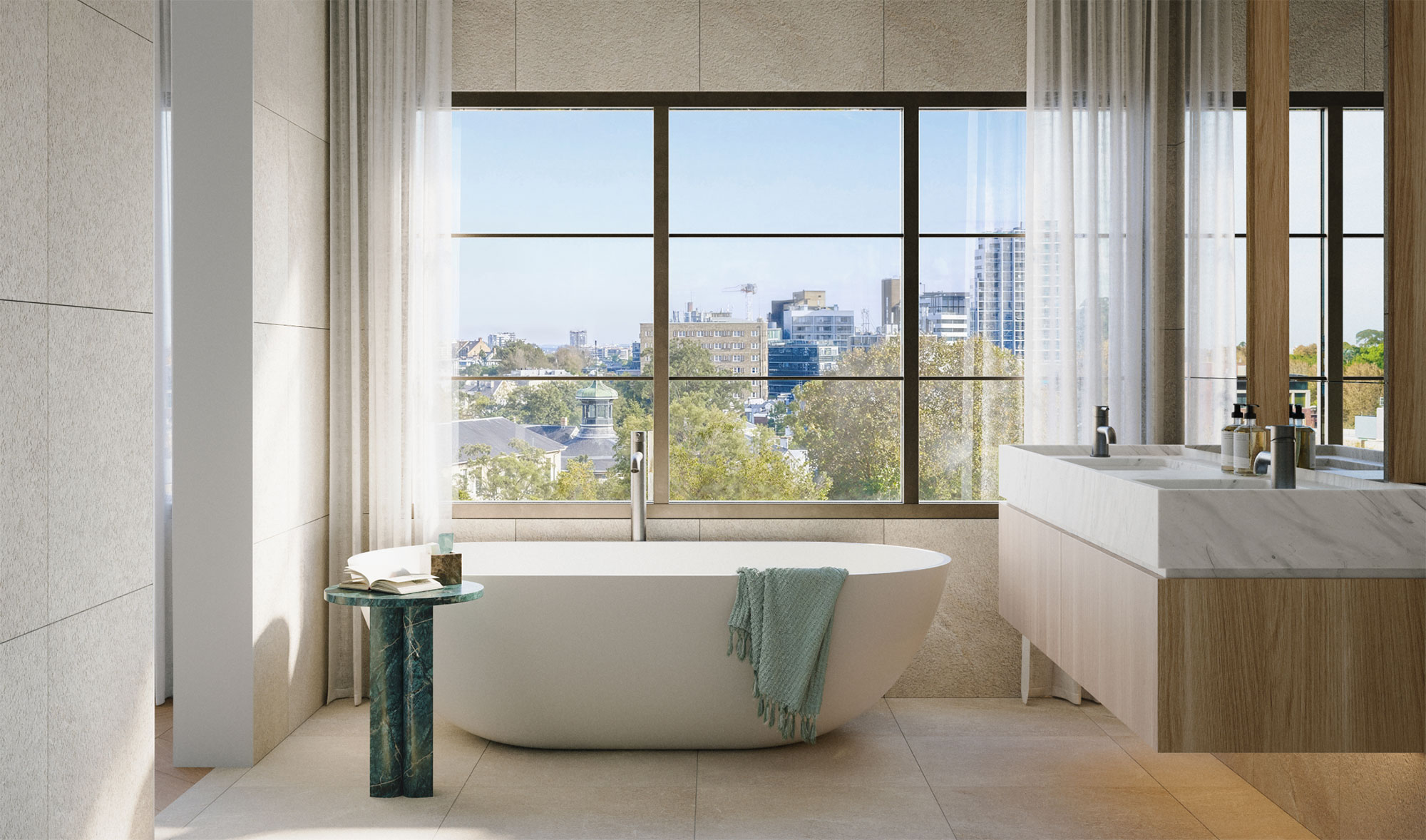 Henri House Penthouse  Ensuite