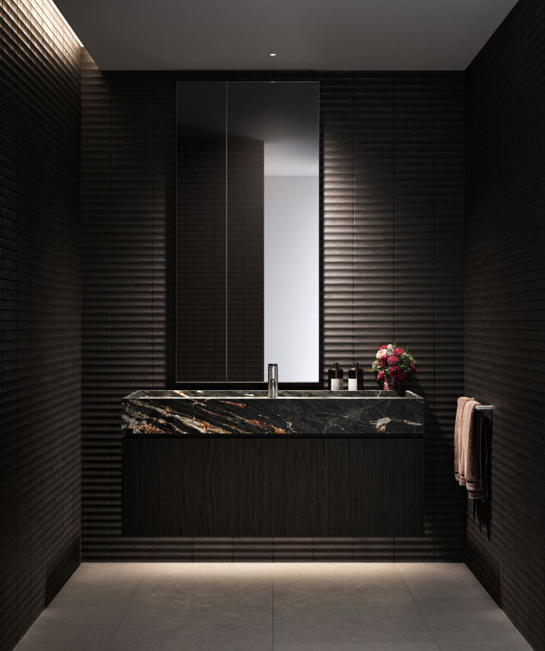 Henri House Powder-Room 